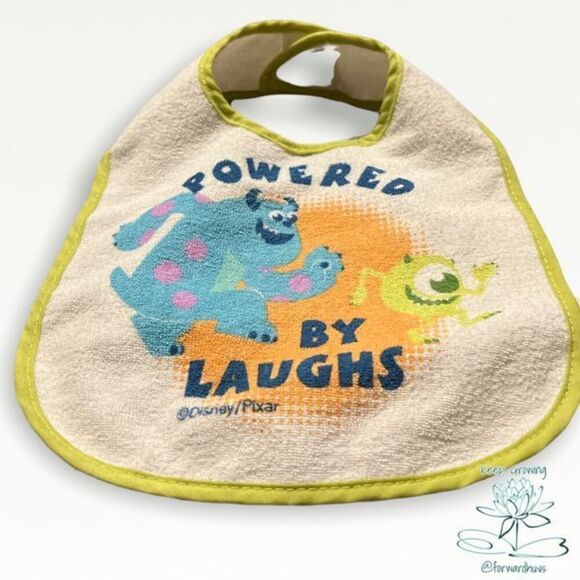 Bundle Sale 3 for $15 | Disney Monster’s Inc | Smile Baby | Bibs - Picture 3 of 8